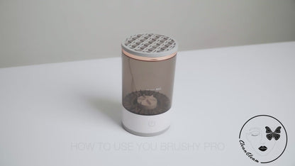 New Automatic Makeup Brush Cleaner